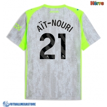Fotballdrakt Herre Manchester City Rayan Ait-Nouri #21 Tredjedrakt 2025-26 Kortermet